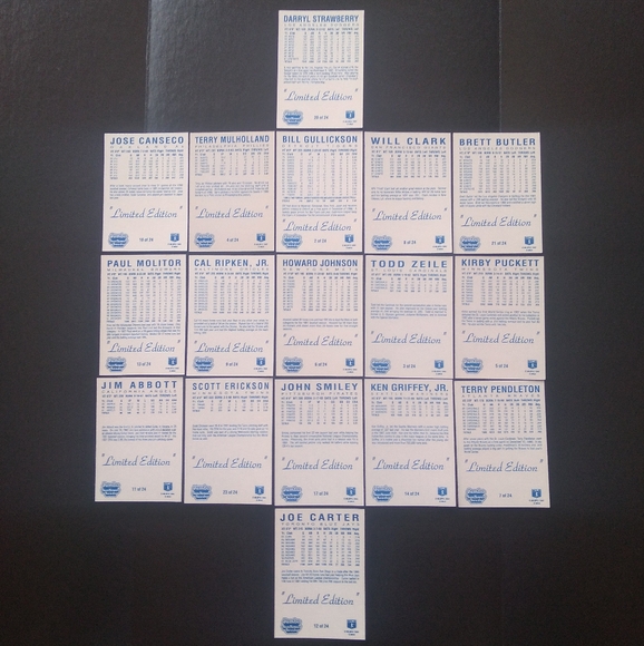 (17)-Autograph Series 3 Baseball Cards - Picture 2 of 2